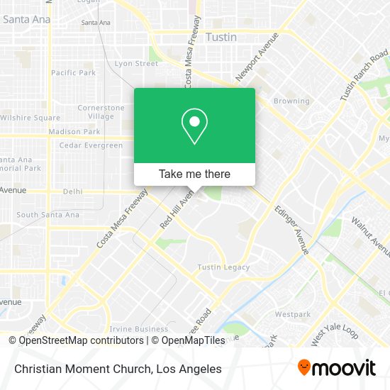 Christian Moment Church map