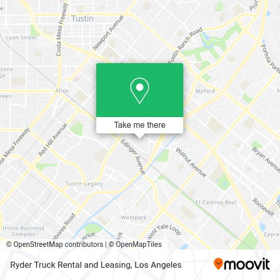 Ryder Truck Rental and Leasing map