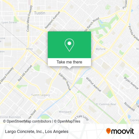 Mapa de Largo Concrete, Inc.