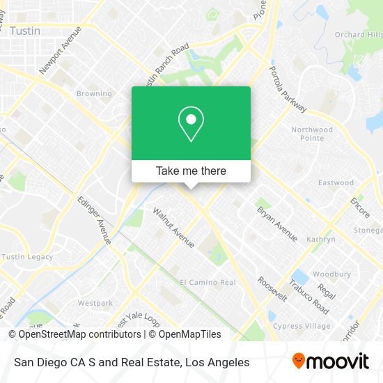 Mapa de San Diego CA S and Real Estate