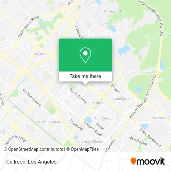 Cellreon map