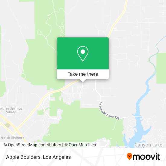 Apple Boulders map