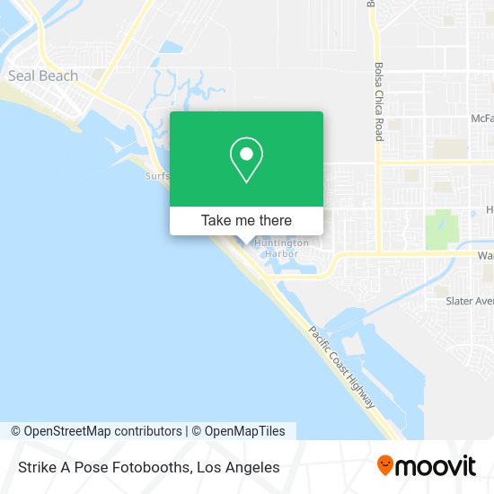Mapa de Strike A Pose Fotobooths