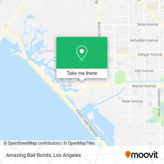 Amazing Bail Bonds map