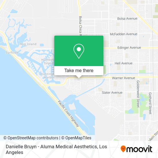 Danielle Bruyn - Aluma Medical Aesthetics map