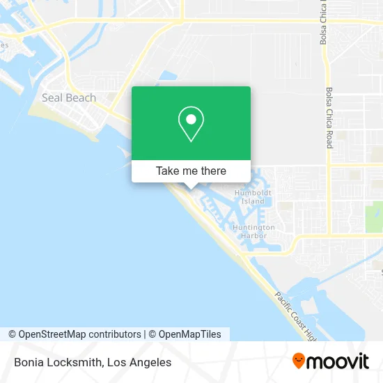 Bonia Locksmith map