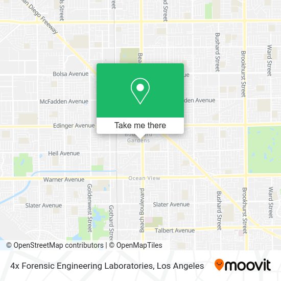 4x Forensic Engineering Laboratories map