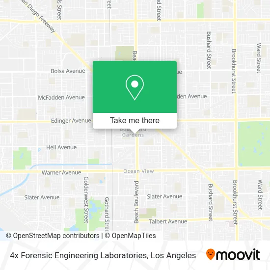 4x Forensic Engineering Laboratories map