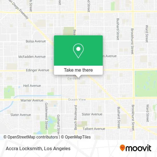 Accra Locksmith map