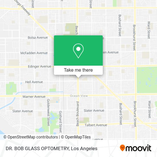 DR. BOB GLASS OPTOMETRY map