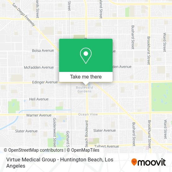 Virtue Medical Group - Huntington Beach map