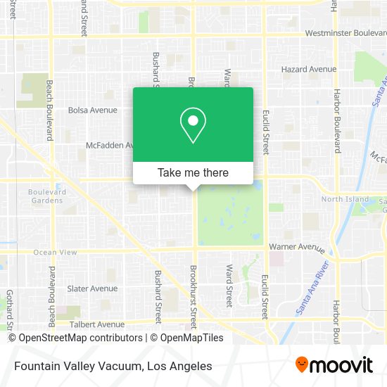 Fountain Valley Vacuum map