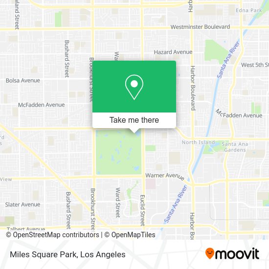 Miles Square Park map