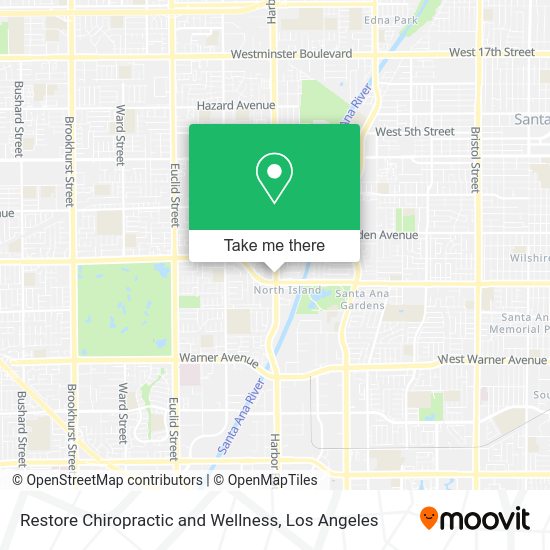 Mapa de Restore Chiropractic and Wellness