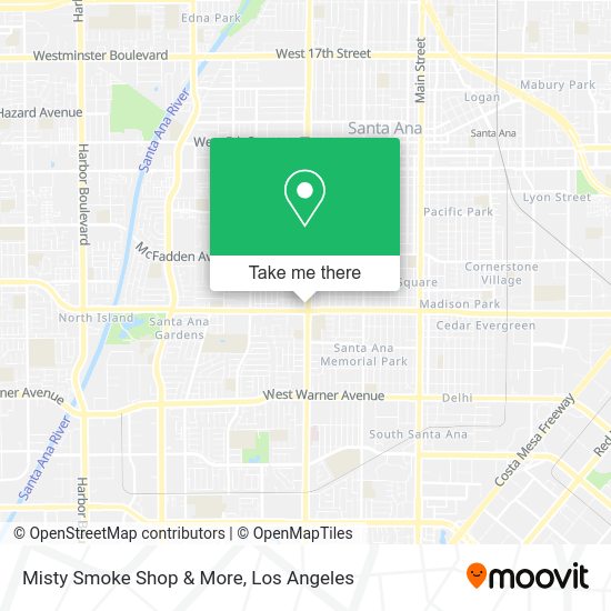 Misty Smoke Shop & More map