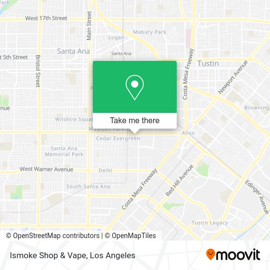 Ismoke Shop & Vape map