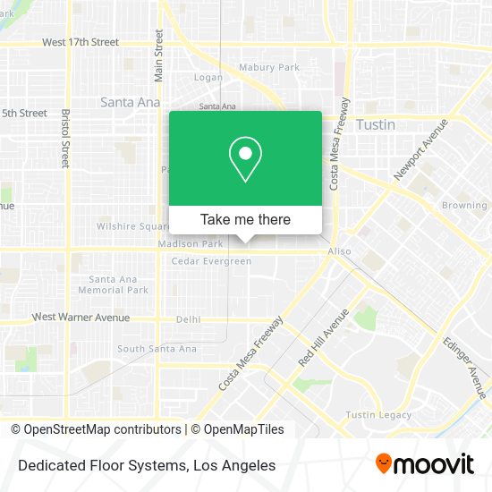 Dedicated Floor Systems map