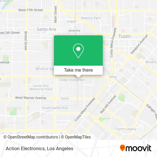 Action Electronics map