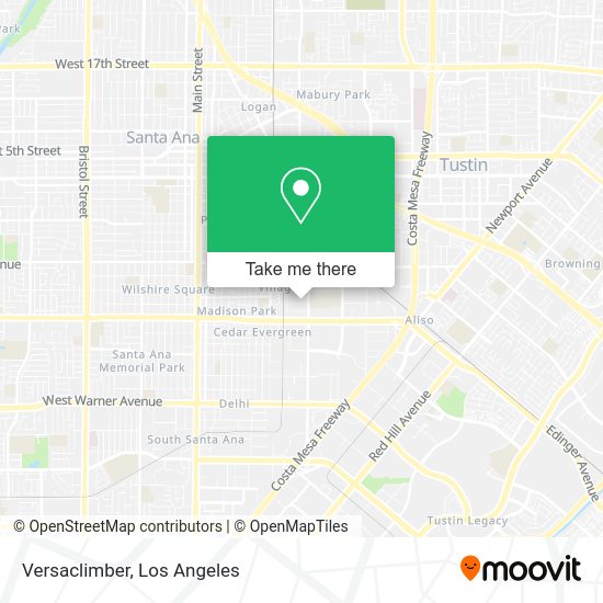 Mapa de Versaclimber