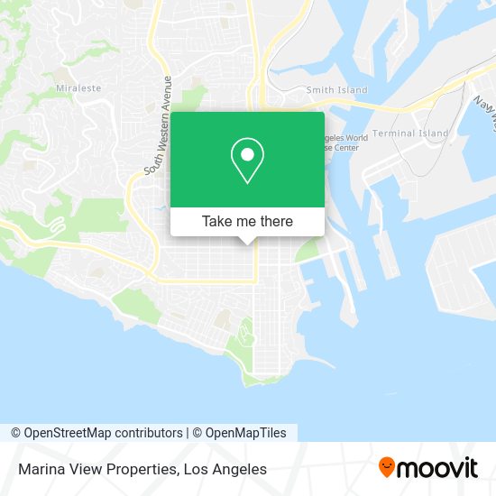 Mapa de Marina View Properties