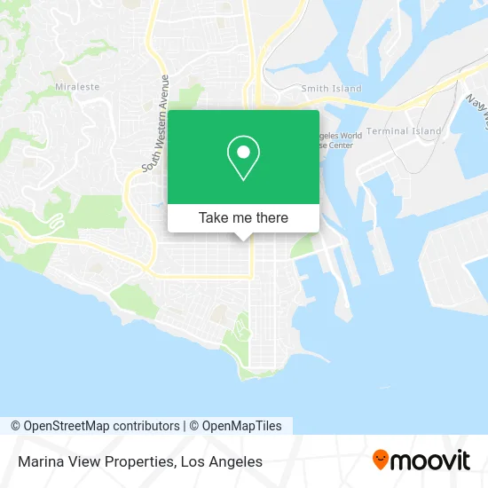 Marina View Properties map