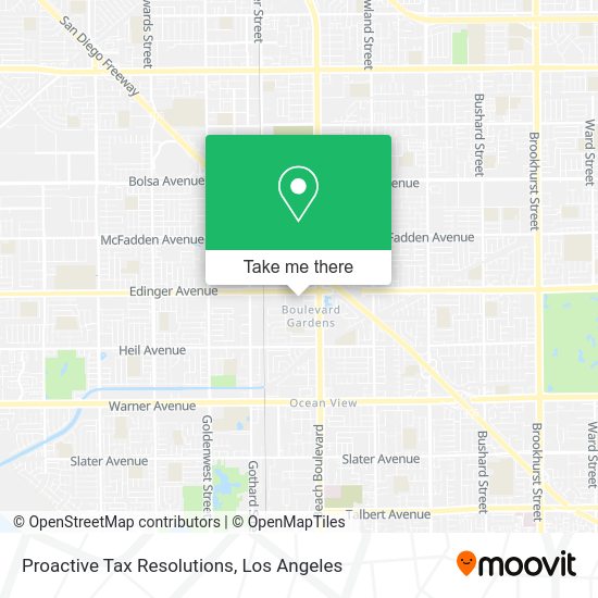 Mapa de Proactive Tax Resolutions