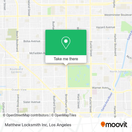 Mapa de Matthew Locksmith Inc