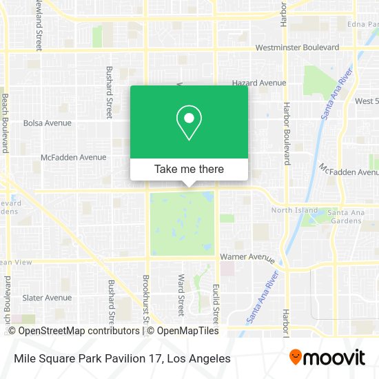 Mile Square Park Pavilion 17 map