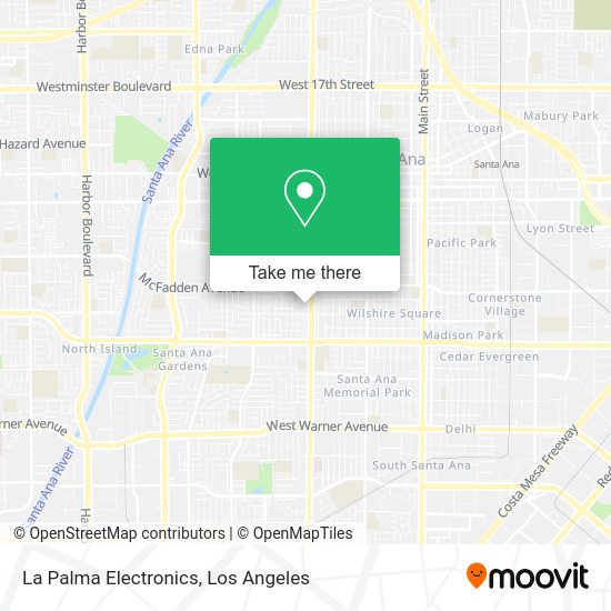 La Palma Electronics map