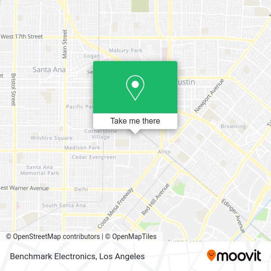 Benchmark Electronics map