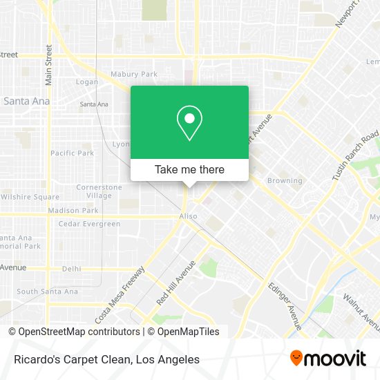 Ricardo's Carpet Clean map