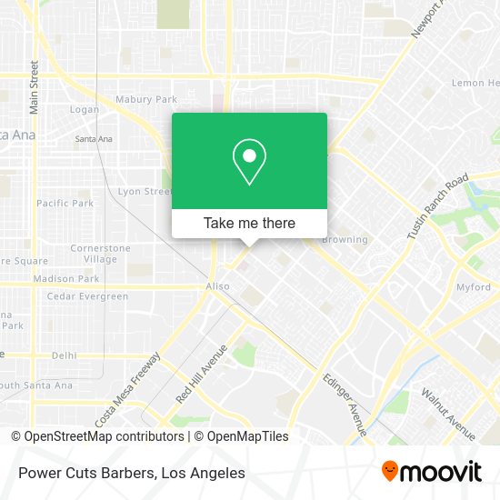 Mapa de Power Cuts Barbers