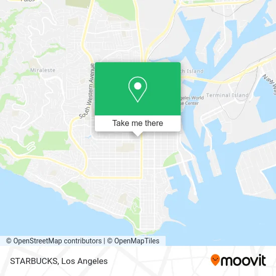 STARBUCKS map