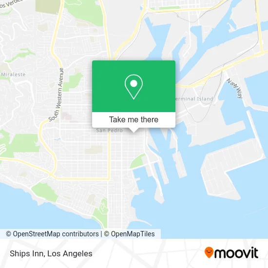 Ships Inn map