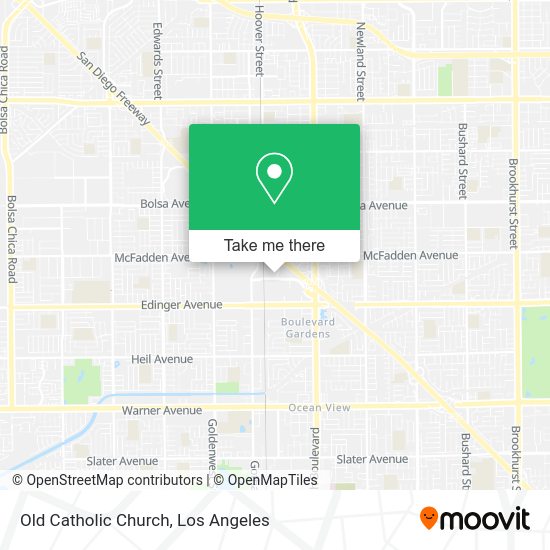 Mapa de Old Catholic Church