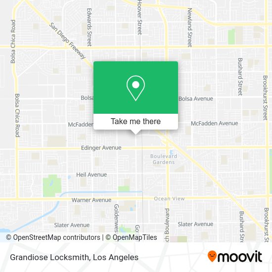 Mapa de Grandiose Locksmith
