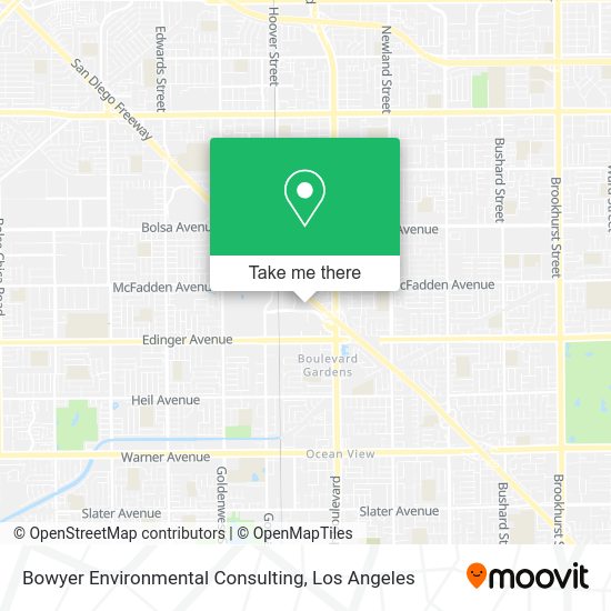Bowyer Environmental Consulting map