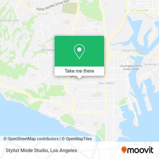Stylist Mode Studio map