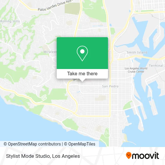 Stylist Mode Studio map