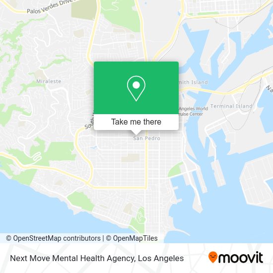 Mapa de Next Move Mental Health Agency