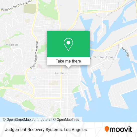 Mapa de Judgement Recovery Systems