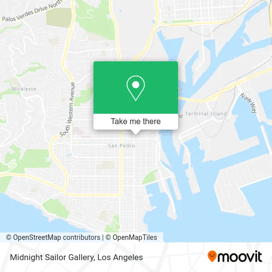 Midnight Sailor Gallery map