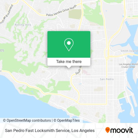 Mapa de San Pedro Fast Locksmith Service