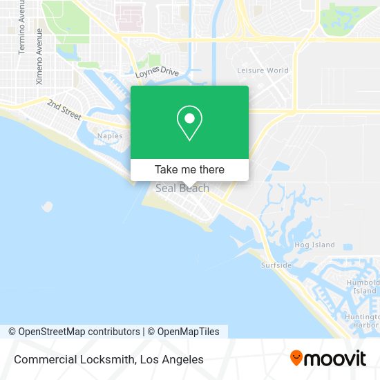 Commercial Locksmith map