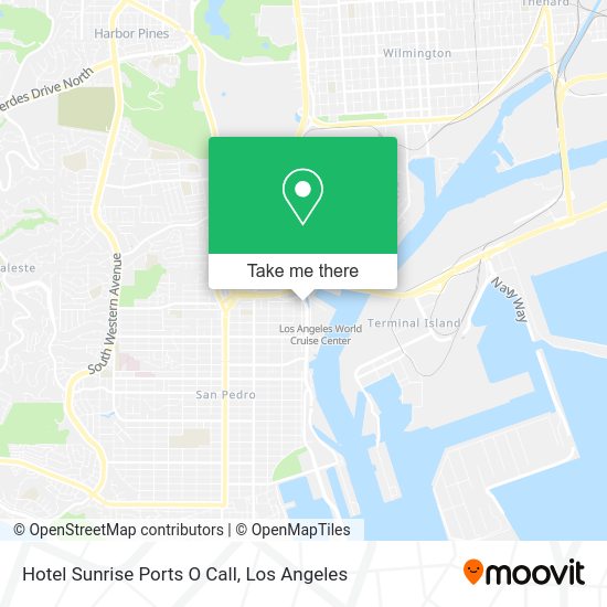 Mapa de Hotel Sunrise Ports O Call