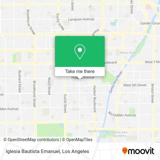 Mapa de Iglesia Bautista Emanuel