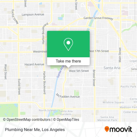 Plumbing Near Me map