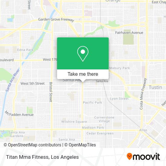 Titan Mma Fitness map