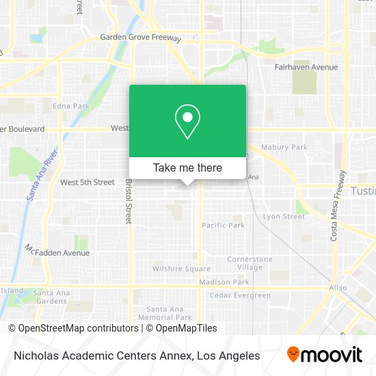 Nicholas Academic Centers Annex map