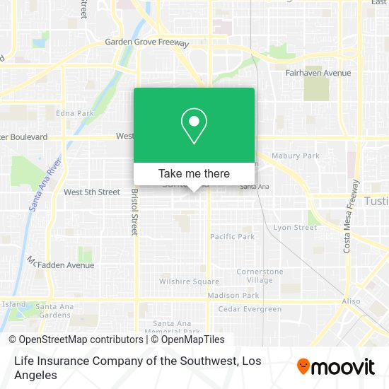Life Insurance Company of the Southwest map